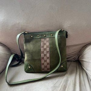 Authentic Gucci Crossbody- Green